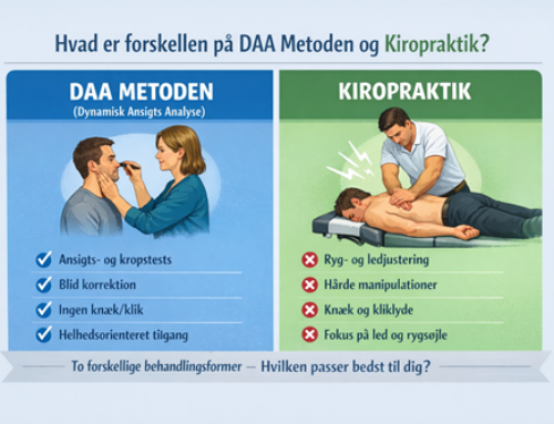 Hvad er forskellen på DAA Metoden og kiropraktik