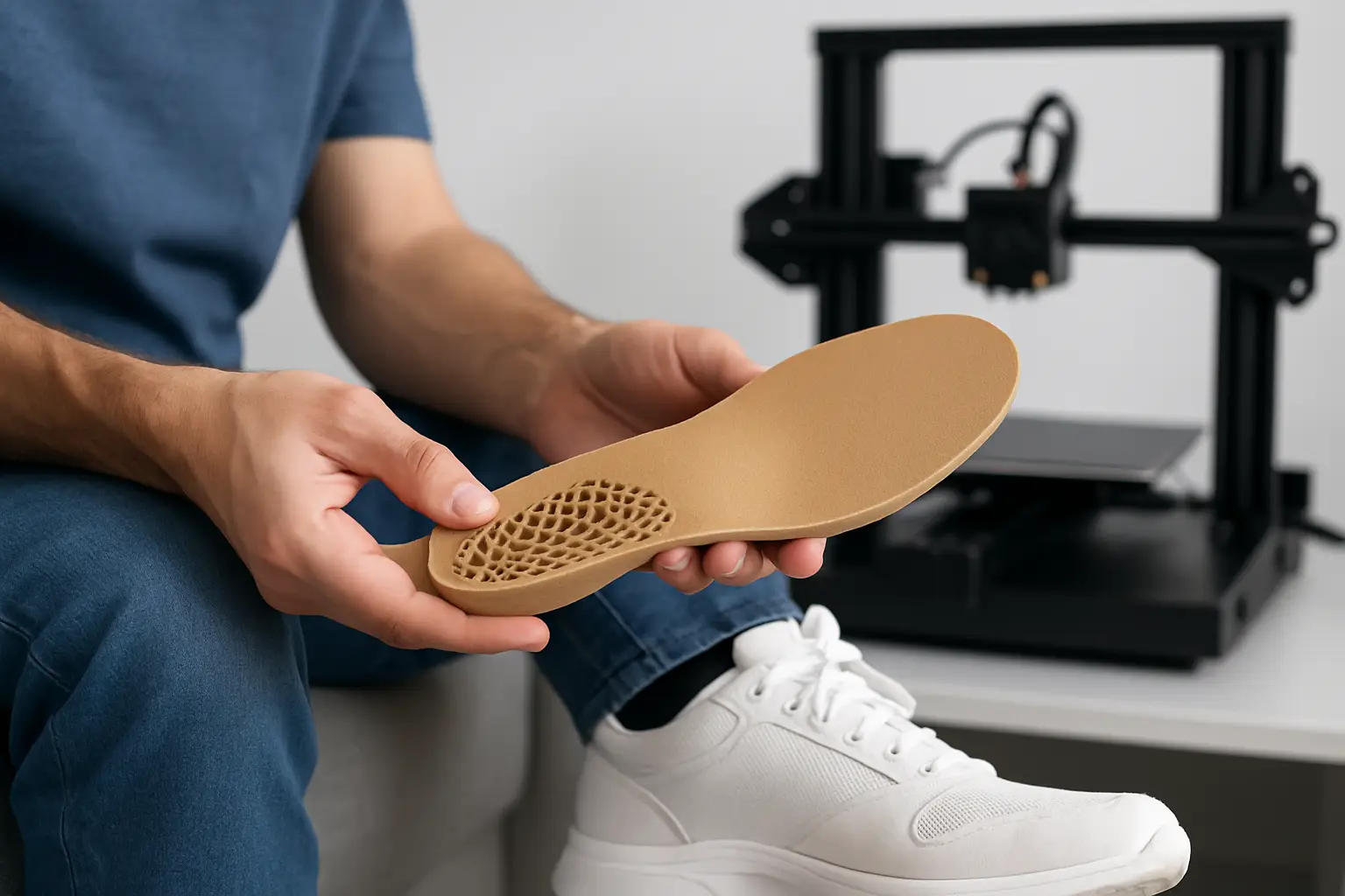 3D-printede indlægssåler: Når smerter starter i foden